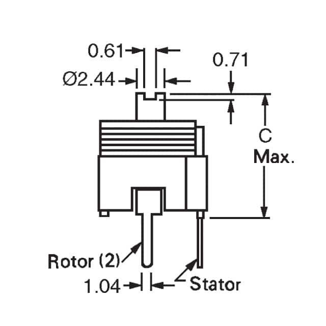 GYA10000 Sprague-Goodman  condensadores de silicio
